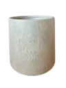 Maceta Fibra Barro Redondo T/Conica Grande (55x55x56)cm P66 Arena
