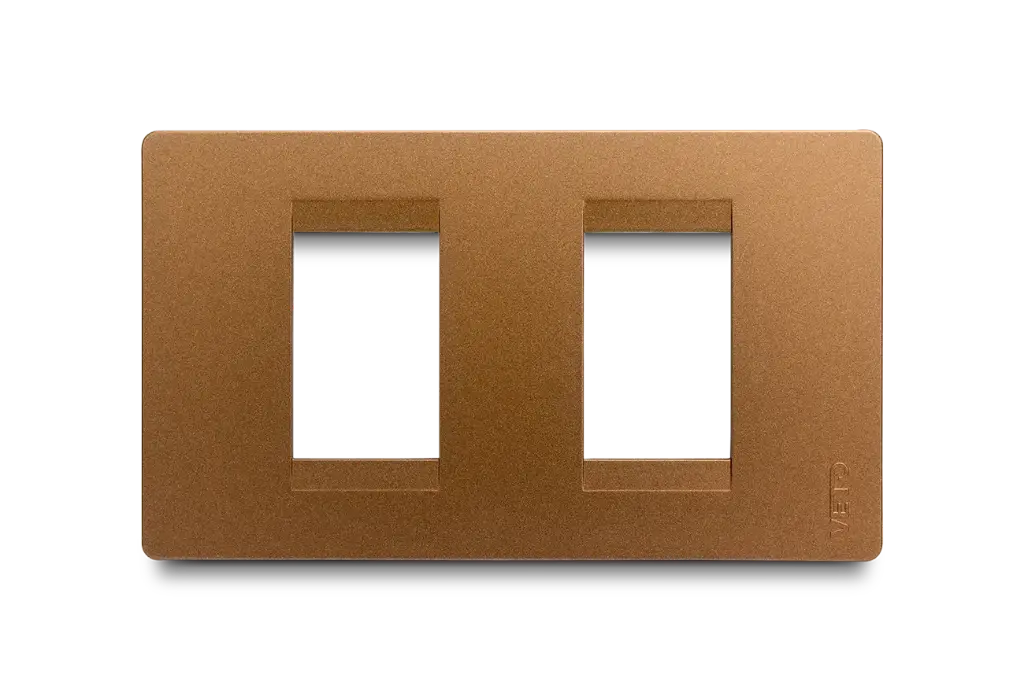Placa Stilo 2H Cobre. Premium