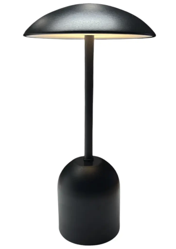 Lámpara LED Táctil Negra - 29x14.5cm