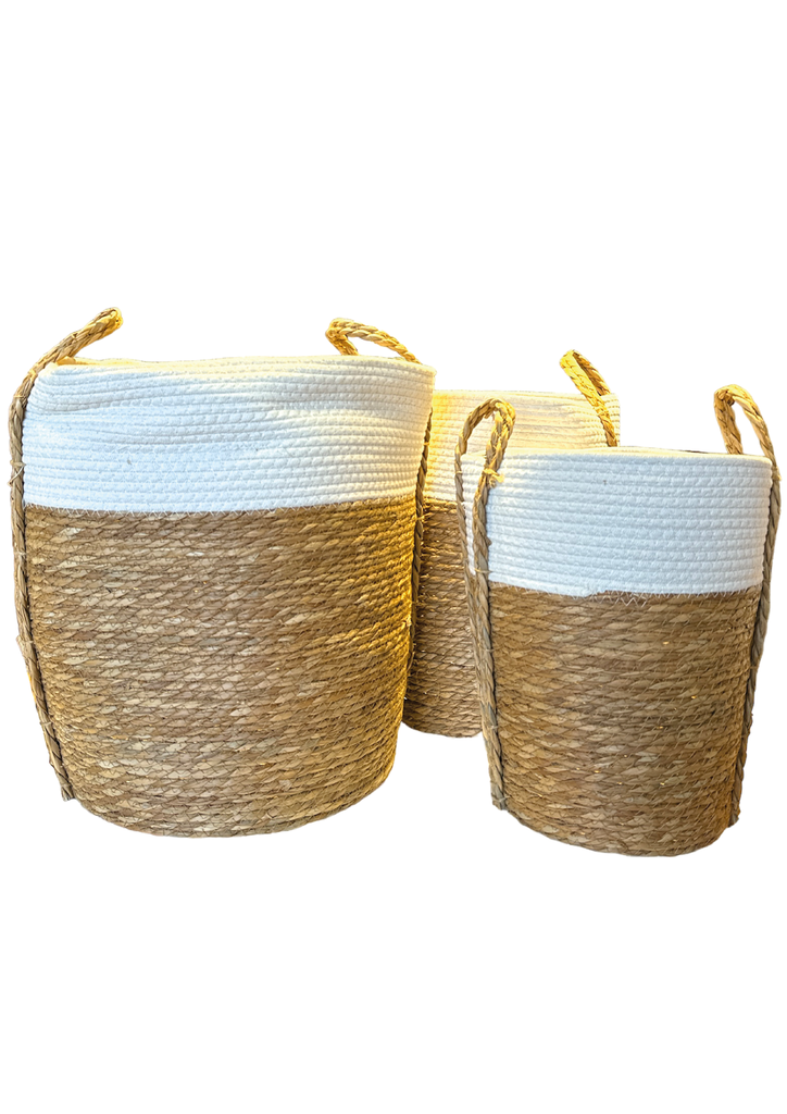 Juego de Cestas  x3 - 29X38-34X44-42X49CM