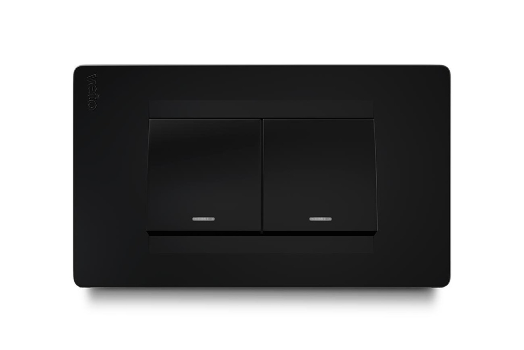 Interruptor Doble Balancín Ancho Veto Premium