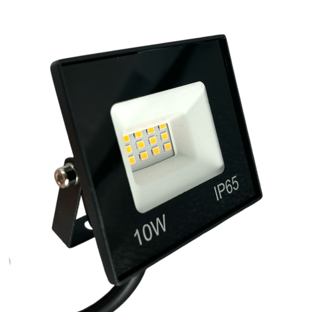 Reflector Plano Negro 10w 6k 100-265v (76x66)mm