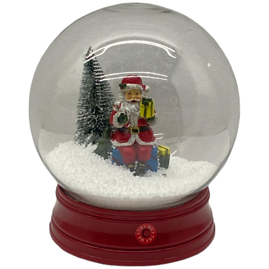 BOLA NAVIDAD C/LUZ - MEDIDAS: 21X21X23CM