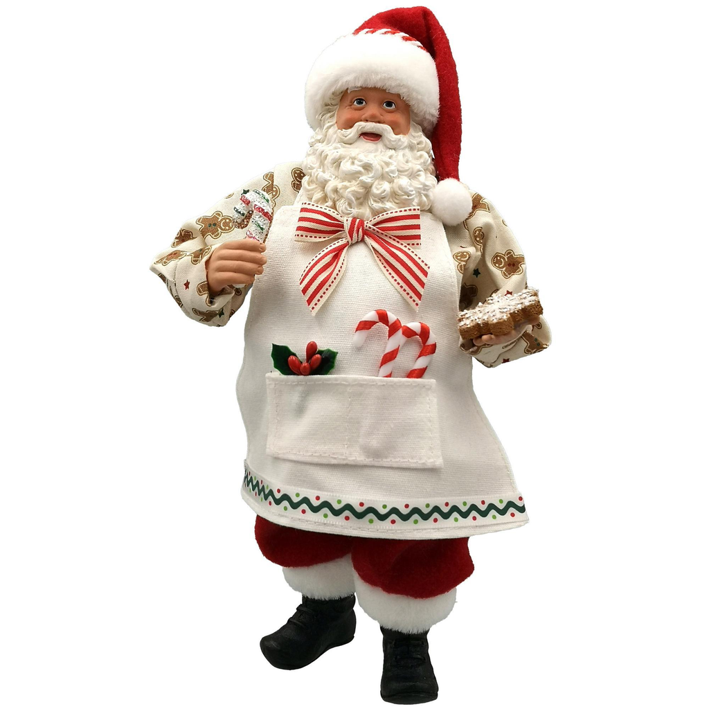 SANTA DECOR - MEDIDAS: 14.5X10.5X28CM