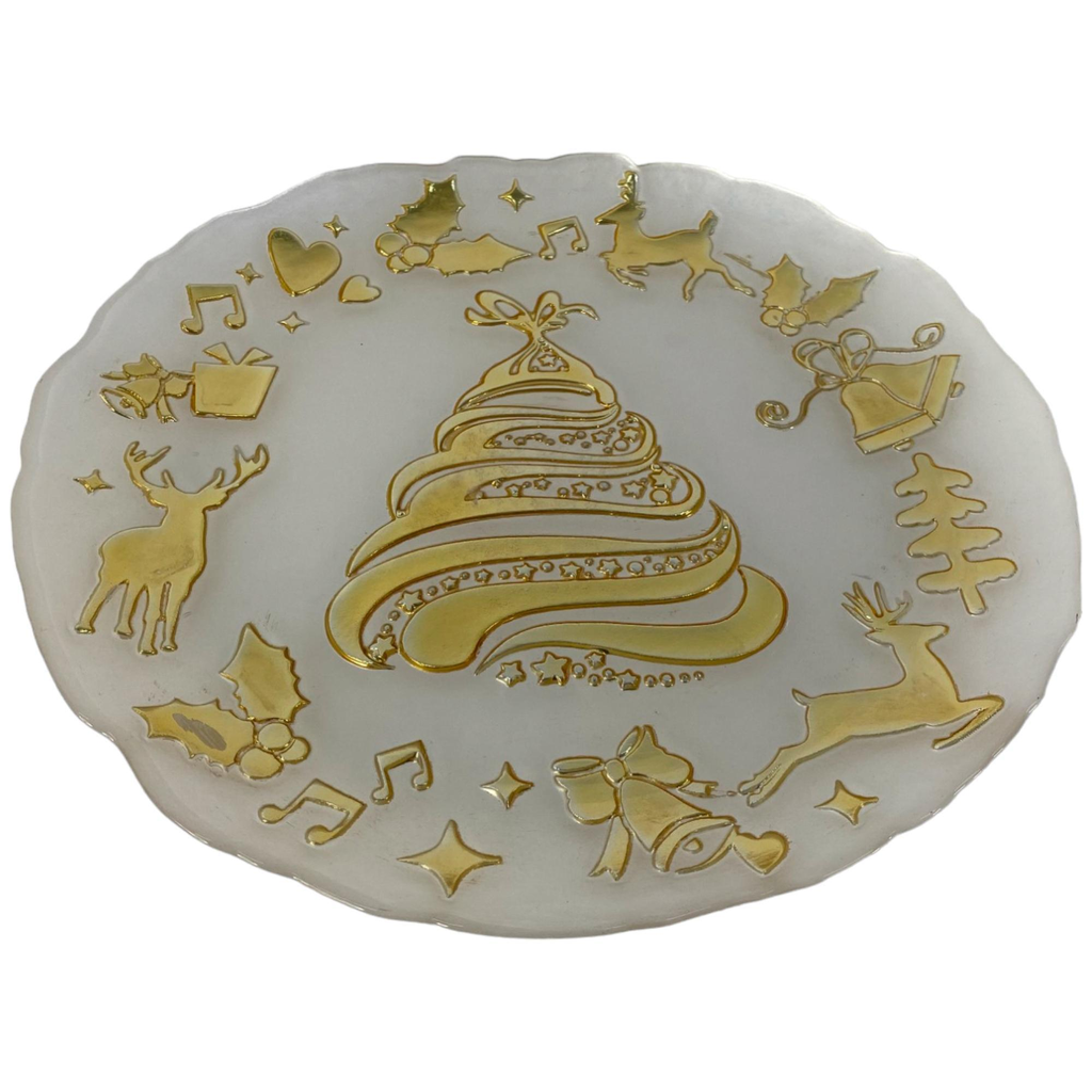 CENTRO DE MESA - MEDIDAS: 33X33X2CM