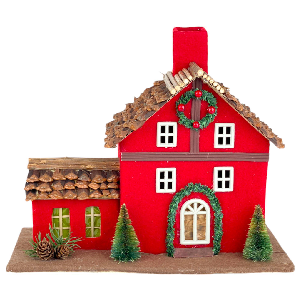 CASA NAVIDAD - MEDIDAS: 17X30X36CM