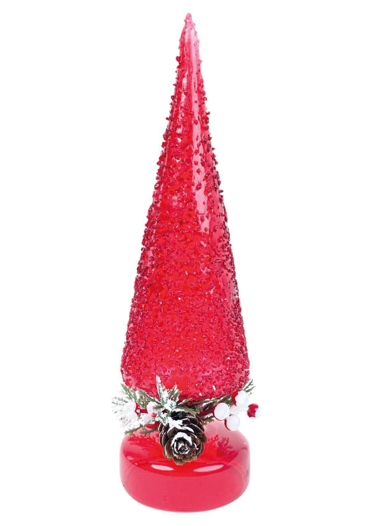 ARBOL DE NAVIDAD - MEDIDAS: 7X7X24.50CM