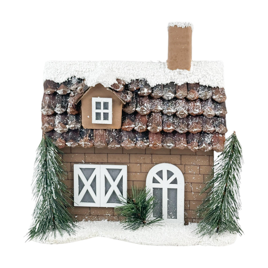 CASA NAVIDAD - MEDIDAS: 14X26X26.50CM