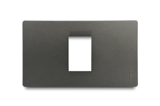 [PRE15248] PLaca 1 Hueco Negro Veto Premium