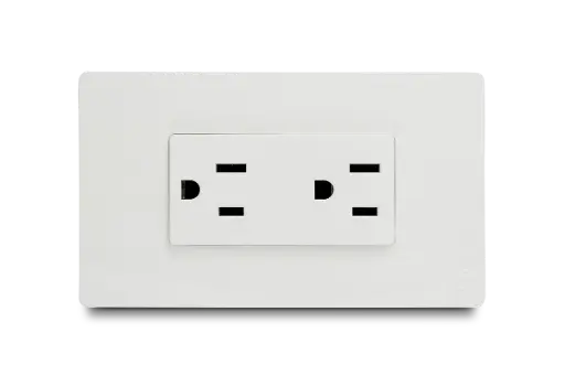 [PRE16382] Toma Doble Blanco Veto Premium