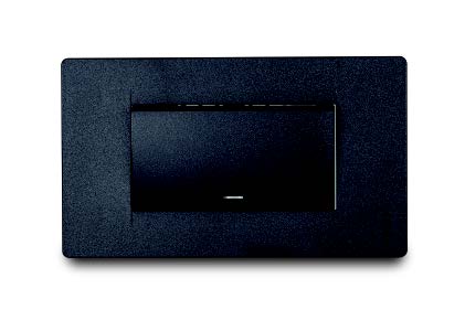 [PRE30074] Conmutador Simple Balancin Ancho Negro Premium