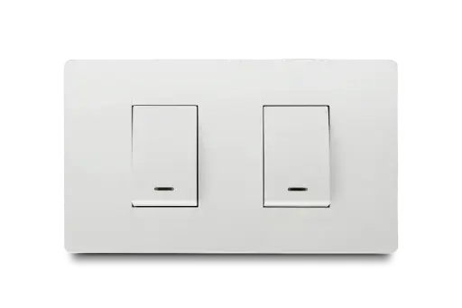 [PRE16047] Interruptor Doble Bl. Premium