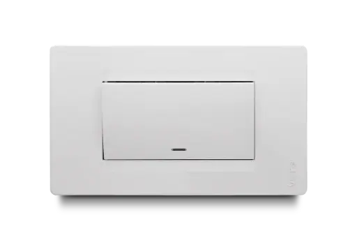 [PRE30524] Conmutador 4 Vias Simple Blanco Ancho Premium