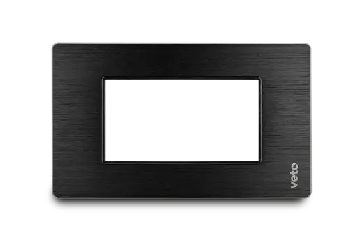 [PRE29436] Placa Aluminio C/Bast Negro Premium Stilo