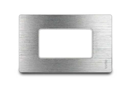 [PRE29597] Placa Toma Aluminio C/Bast Alum . Premium Stilo