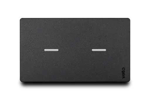 [PRE29726] Conmutador Inteligente Doble Wifi Negro Premium