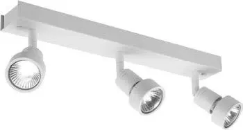 [032324] Spot 3L Moderno Aluminio Blanco GU10