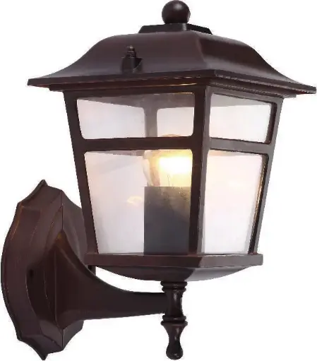 [022063] Farol Pared 1L E27 Montecarlo 4 Caras (300X160Mm)