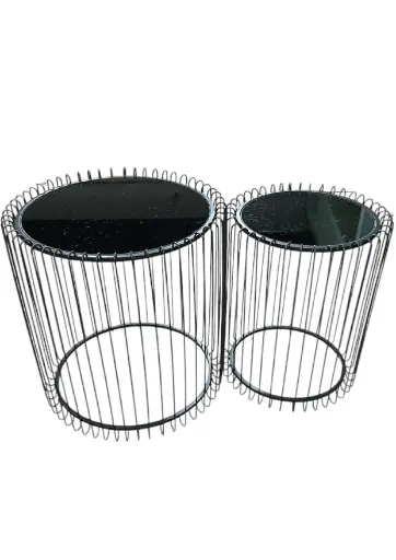 [6980000006025] Mesa Esquinera X2 - 38X38CM / 45X45CM