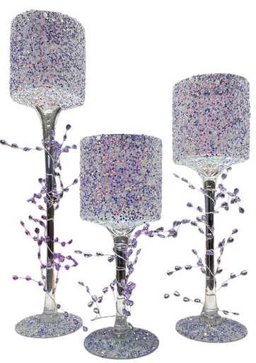 [6980000008432] Juego de Candelabros x3 - 30CM / 40CM / 50CM