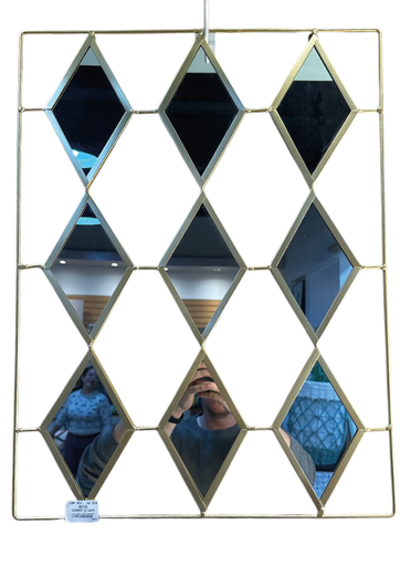 [6890403130923] Espejo Dorado - 44X58CM