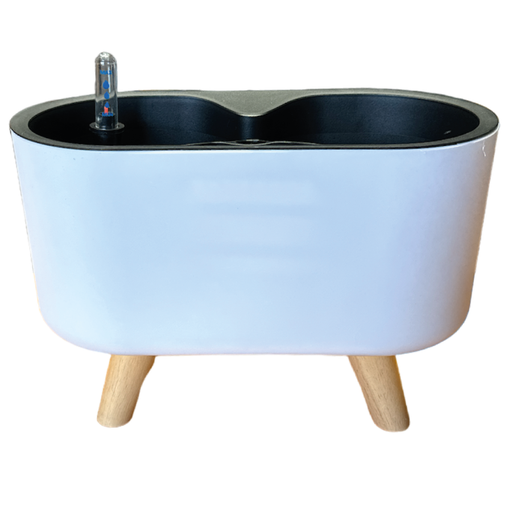 [6980520100562] Macetero C/ Medida De Agua - 27.5x14x19.5cm