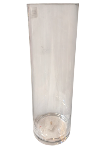 [6584599217154] Florero Vidrio - 12x60cm