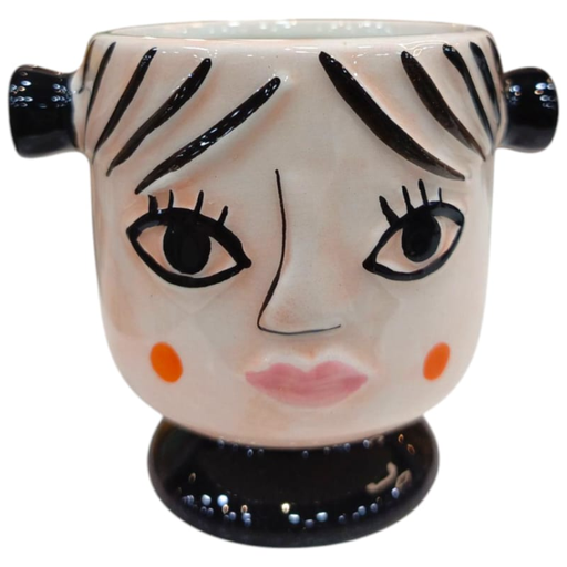 [2023100020233] Maceta Rostro  - Medidas: 8x7cm