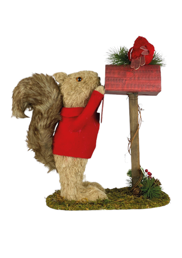 [7450209315499] ARDILLA NAVIDAD - MEDIDAS: 18X40X42CM