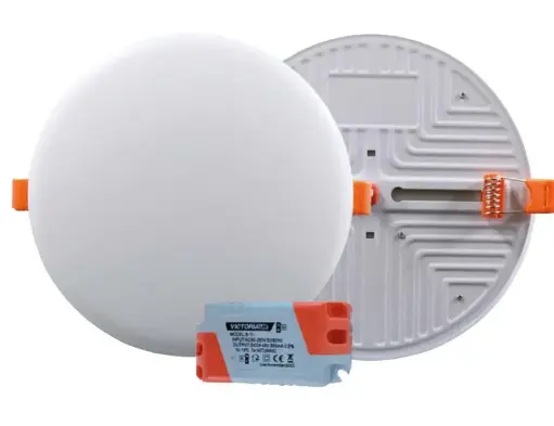 [LV-112 36W 3000K] Panel Led Redondo Sin Marco 36w 3000k